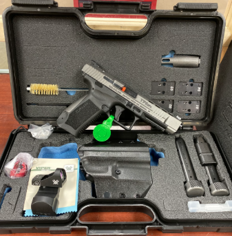 CANIK TP9SFX WITH VORTEX VIPER RED DOT